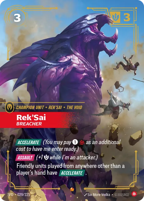 Rek'Sai, Breacher