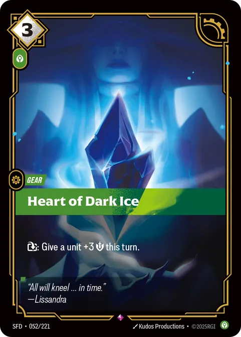 Heart of Dark Ice