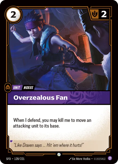 Overzealous Fan