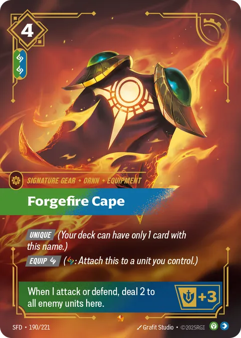 Forgefire Cape