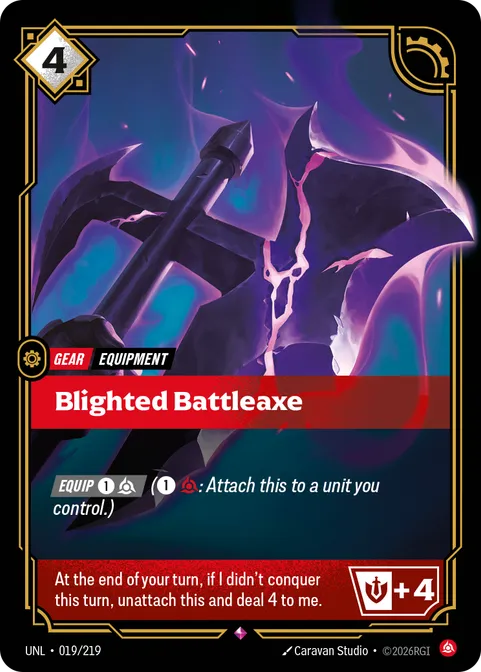 Blighted Battleaxe